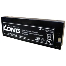 Long WP1223A WP1223A Bleiakku 12V Blei-Vlies (B x H x T) 182 x 61 x 23 mm Klemme Geringe Selbstentladung, Wartungsfrei