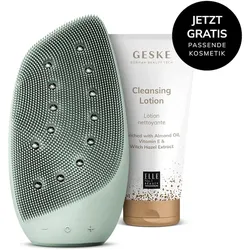 Geske Sonic Thermo Facial Brush & Face-Lifter | Green + Gratis Kosmetik Gesichtspflegesets   