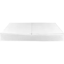 Beliani Wasserbettbezug PURE 180 x 200 cm Weiß