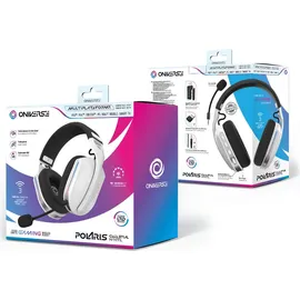 oniverse Polaris, Verkabelt & Kabellos, Gaming, 225 g, Kopfhörer, Schwarz, Weiß - Schwarz/Weiß