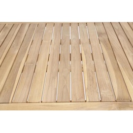 Zebra Poker Klapptisch 140 x 95 x 74 cm braun