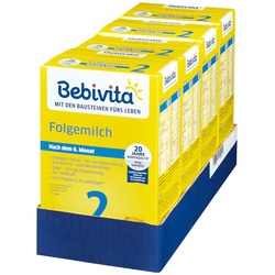 Bebivita 2 Folgemilch 500 g, 4er Pack