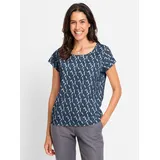 Inspirationen Rundhals-Shirt Blau 36
