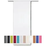 BestLivings Flächenvorhang Blickdicht Schiebegardine Raumteiler Schiebe-Vorhang ca.60cm x 245cm, Auswahl: mit Zubehör, grün - olivgrün-mit Technik