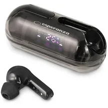 Esperanza EH239K In-Ear-Bluetooth-Kopfhörer, Schwarz