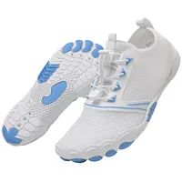 Refttenw Schwimmschuhe,Schnell Trocknend Badeschuhe,Barfußschuhe,Atmungsaktiv Barfußschuh rutschfest blau 40 EU