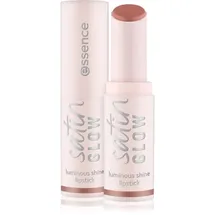 Essence satin GLOW cremiger Lippenstift mit Satin-Finish Farbton 05 Chai There! 3.5 g