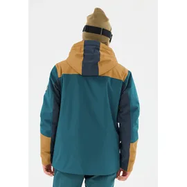 Whistler Kingland Skijacke Blau/Braun/S Petrol S