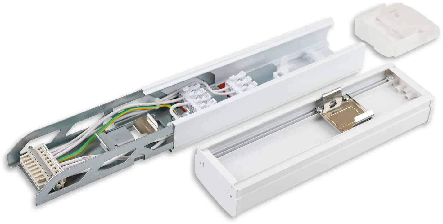 ISOLED FastFix LED Linearsystem IP54 Anfangs-/Strom-einspeisebaustein