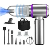 kuny Handstaubsauger 20000Pa Kabelloser Autostaubsauger mit Waschbarem HEPA-Filter, Handstaubsauger für Auto,