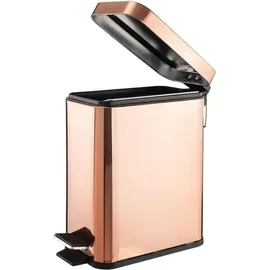 MetroDecor Tretmülleimer 5 l Rotgold