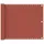 vidaXL Balkonverkleidung 75 x 500 cm Terracotta-Rot Polyethylen