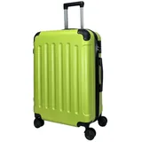 MTB Koffer Koffer Reisekoffer ABS Trolley 4 Zwillingsrollen M/L/XL oder Set grün