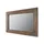 Massivmoebel24 Spiegel Sheesham 90 x 60 cm Grau
