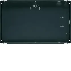 Hager WDW100 Einbaugehäuse für WDI10x (UPG).Das Einbaugehäuse dient zur senkrechte und waagerechte Unterputz- und Hohlwandeinbau eines Touch