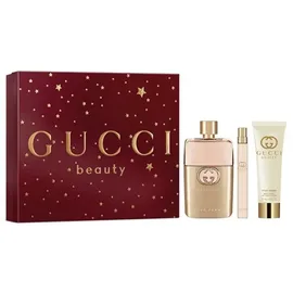 GUCCI Guilty Eau de Parfum 90 ml + Body Lotion 50 ml + Eau de Parfum 10 ml Geschenkset