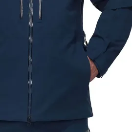 Mammut Stoney HS Thermo Hooded Jacke Skijacke Blau L