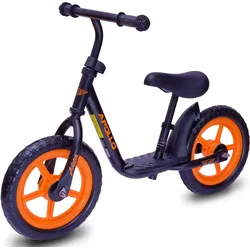 Kinder Laufrad - Aviator - 12 Zoll höhenverstellbares Rad schwarz 12