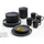 Ritzenhoff & Breker Jasper Kaffeebecher 4er Set Schwarz