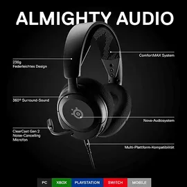 SteelSeries Arctis Nova 1 schwarz