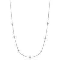 ANIA HAIE Collier Modern Beaded Silber