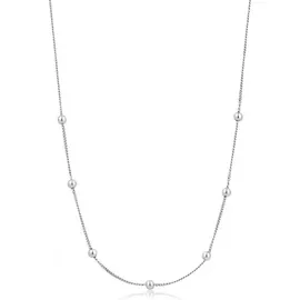 ANIA HAIE Collier Modern Beaded Silber