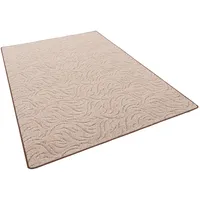 Snapstyle Konturenschnitt Hochflor Langflor Teppich Frieda Braun 80x160cm