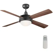 Wiltec 122 cm Deckenventilator Braun