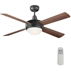 Wiltec 122 cm Deckenventilator Braun
