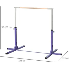 Homcom Turnreck 13-stufig höhenverstellbar Violett