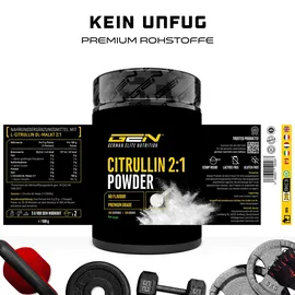 German Elite Nutrition L-Citrullin DL-Malat 2:1 Pulver 500 g