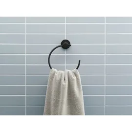 Duravit D-Code Handtuchring Schwarz Matt 0099214600