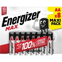 Energizer Max Mignon (AA)-Batterie Alkali-Mangan 1.5 V 8 St.