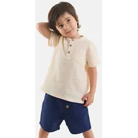 Denokids Set Handsome Muslin in WEISS | Gr.: 86
