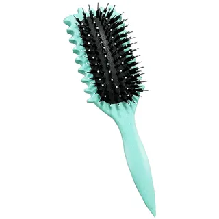 Lockenbürste, Bounce Curl Brush, Curly Hair Brush, Curl Brush Without Pulling Professional Styling or Trendy Curling Hairstyles for All Hair Types Detangling for Women