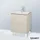 Duravit L-Cube 62x48,1cm, Tau matt, 2 Auszüge, stehend