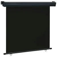VidaXL Balkon-Seitenmarkise 170 × 250 cm Schwarz