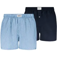 Levi's Woven Boxer Marine/Blau L 2er Pack