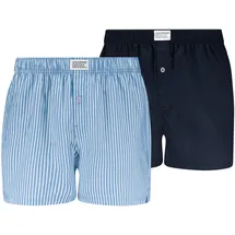 Levi's Woven Boxer Marine/Blau L 2er Pack