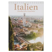 Calvendo Italien - Wundervolle Ansichten (Tischkalender 2026 DIN A5