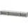Duravit L-Cube 80x14cm, betongr ma, 3 Fäch., horizontal