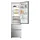 Haier HTW7620ANMG 3D 60 Series 7 Kühl-Gefrierkombination (414 l, 2050 mm hoch, Silber)