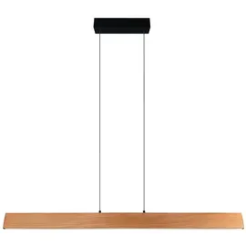 Trio Edgewood 3-flg. 9 cm Holz/Metall schwarz