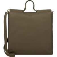 Bree Pure 9 Handtasche Leder 34 cm olive