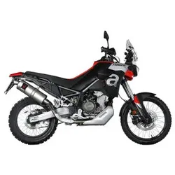 MIVV Dakar Auspuffsystem Mit Eg-Be Edelstahl / Edelstahl Schwarz