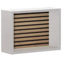 Proregal Wandregal Zebra 30 x 40 x 16 cm Eiche/Weiß