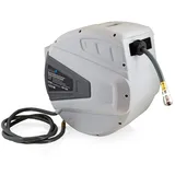 BITUXX Druckluft Schlauchtrommel automatik Druckluft Schlauchaufroller 1/4' Zoll Anschluss Automatik Schlauchaufroller für Wandmontage 30m / 30 Meter)