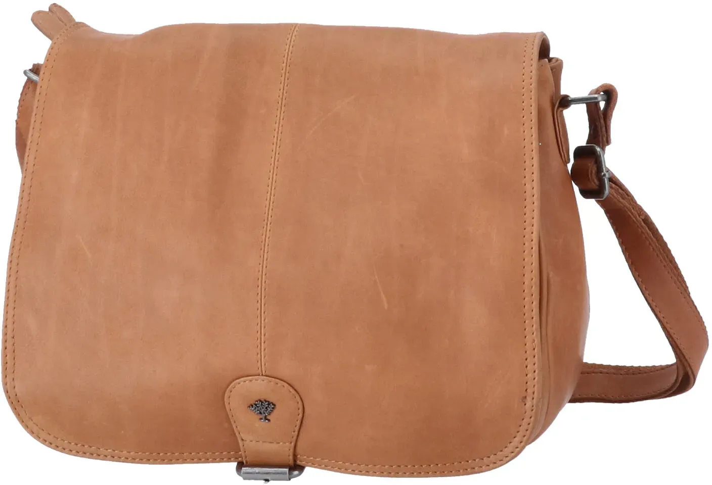 The Skandinavian Brand Leder Umhängetasche - Cognac