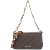Michael Kors Bryant Small Schultertasche Kunstleder Brown