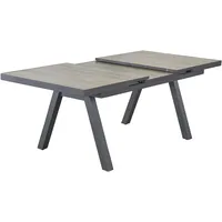 LC Garden Komido Ausziehtisch 160/210 x 100 x 78 cm braun